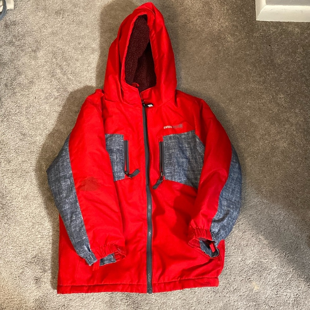 swiss tech jacket boys